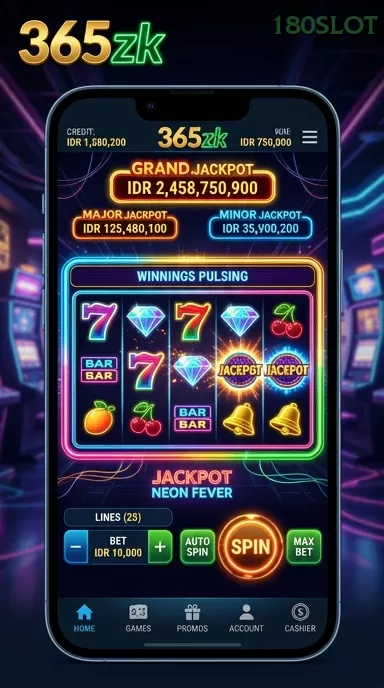 Cuplikan layar AT777 — halaman utama