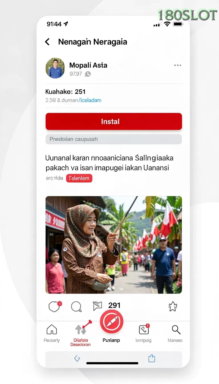 Cuplikan layar AT777 — pengaturan akun