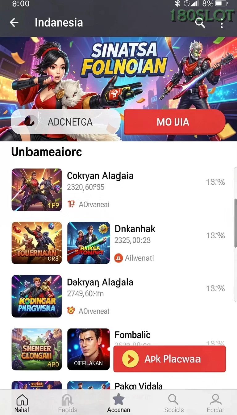 Cuplikan layar LOGO — pengaturan akun